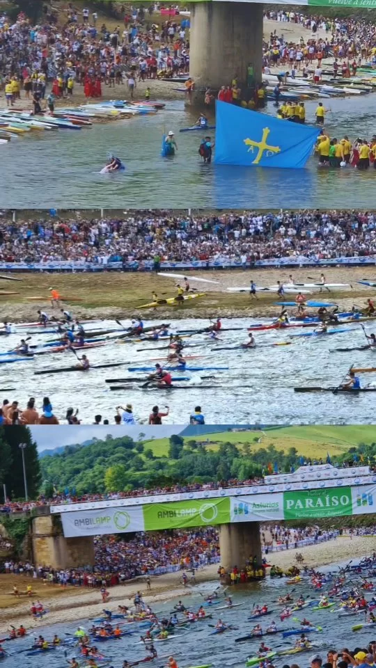 salida impresionante!! 
#sella2024 #estoeselsella #arriondas #piragüismo #kayaking #destacame #fyp #asturias #viral
#descensodelsella